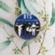 BTS csoportképes - MAP OF THE SOUL kitűző - KPOP - BTS - Bangtan Boys