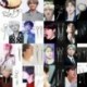 Fekete színű kör alakú fülbevaló - KPOP - 44