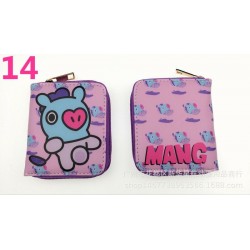 BT21 - MANG cipzáras pénztárca - KPOP - BTS - Bangtan Boys - 14
