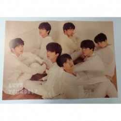 Hivatalos BTS Love Yourself 60 x 42cm-es poszter - KPOP - BTS - Bangtan Boys - U verzió