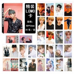 JIN 8. verzió - 88 x 56mm-es 30db-os fotó szett - LOMO kártya - KPOP - BTS - Bangtan Boys