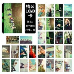 BTS 2. verzió - 88 x 56mm-es 30db-os fotó szett - LOMO kártya - KPOP - BTS - Bangtan Boys