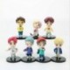 7db-os BTS kis figura szett - KPOP - BTS - Bangtan Boys - 1