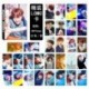 V 5. verzió - 88 x 56mm-es 30db-os fotó szett - LOMO kártya - KPOP - BTS - Bangtan Boys