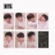BOY WITH LOVE 4. verzió - 85 x 54mm-es 8db-os BTS fotó szett - LOMO kártya - KPOP - BTS - Bangtan Boys