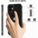 IPhone 11-hez - CRYSTAL CLEAR Ultra vékony puha TPU tok borítás iPhone 12/11 Pro Max Mini készülékhez