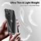 IPhone XR készülékhez - CRYSTAL CLEAR Ultra vékony puha TPU tok borítás iPhone 12/11 Pro Max Mini készülékhez