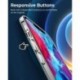 IPhone XR készülékhez - CRYSTAL CLEAR Ultra vékony puha TPU tok borítás iPhone 12/11 Pro Max Mini készülékhez