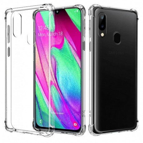 Galaxy A60 - Samsung Galaxy A30 A50 tiszta tokhoz ütésálló nagy teherbírású lökhárító tok fedél