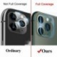 IPhone 11 Pro Max készülékhez - IPhone 11 Pro Max FULL COVER HD edzett üveg fényképezőgép objektív képernyővédő