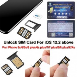 Nincs szín - 200x HEICARD UNLOCK Chip iPhone X XS 8 7   SIM-kártya feloldása ICCID IOS 13