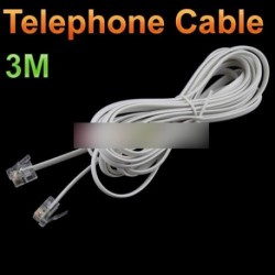 3 m ADSL modem telefon kábel