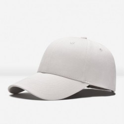 fehér - Unisex stílusos üres sima snapback sapka hip-hop állítható bboy baseball sapka
