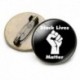 * 4 - Black America Lives Matter Bross Pin Bross Badge Zománc tűs Skeleton 4 Style