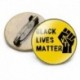 * 3 - Black America Lives Matter Bross Pin Bross Badge Zománc tűs Skeleton 4 Style