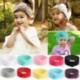 Piros - 2019 Kids Girls Baby Toddler Turban Knot fejpánt hajszalag kiegészítők fejfedők