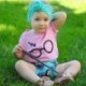 Piros - 2019 Kids Girls Baby Toddler Turban Knot fejpánt hajszalag kiegészítők fejfedők