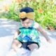 Piros - 2019 Kids Girls Baby Toddler Turban Knot fejpánt hajszalag kiegészítők fejfedők