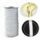 Weiß runden-10 méter / 2,5 mm - 3 / 6mm Breit Elastisch zenekar 180m Gummiband Wäschegummi Kleidung Ersetzen NÃ¤hen