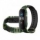 Bor vörös - Xiaomi Mi Band 5 szilikon puha csuklópánt karkötő csere karszalaghoz UK