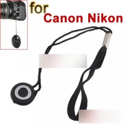 DSLR SLR lencsevédő sapka zsinór Canon Nikon