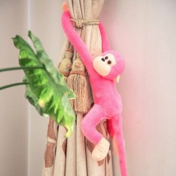 Rózsaszín - Színes hosszú karú majom lógó puha plüss baba kitömött állat játék gyerek baba Egyesült Királyság