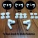 Nincs szín - 3 pár zajálló szilikon fülbetét rügyvédő borító az Apple Airpods Pro fülhallgatóhoz