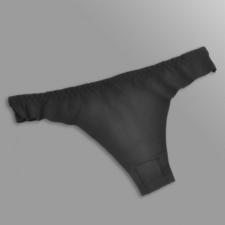 Fekete - Szexi női zökkenőmentes fehérnemű bugyi rövidnadrág tanga csípő fehérnemű G-string