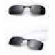 Mélykék - Polarizált vezetési UV 400 Night Vision Clip-on Flip-up lencsés napszemüveg szemüveg