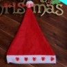 Szív - 2020 karácsonyi Santa Hat sapka ünnepek piros ruha Xmas Party LED világít kalap AU