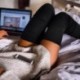 * 1 Fekete - Női puha téli meleg kábel kötött térd hosszú csizma comb magas harisnya zokni