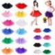 Zöld - LÁNYOK TUTU SKIRT DANCE PARTY HEN BALET TULLE TUTU 3 RÉTES SZOKNÉL 2-8 ÉV