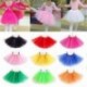 Rózsaszín - LÁNYOK TUTU SKIRT DANCE PARTY HEN BALET TULLE TUTU 3 RÉTES SZOKNÉL 2-8 ÉV