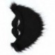 Fekete - Halloween jelmez hamis szakáll bajusz jelmez arcszőr party Cosplay UK