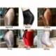 Sárgabarack - Női áttetsző mikroszoknya mini ruha fényes harisnyanadrág Bodycon hálóing