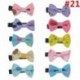 * 21 10db / készlet - 1 készlet gyerek kislány hajcsipesz szett Bowknot virág szív korona fejfedő hajtűk