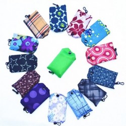 Nincs szín - Összecsukható újrafelhasználható tekercses táska Eco váll bevásárló kézitáska hajtogatott tasak