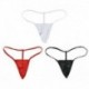 * 1 Fekete - Szexi férfi G-string nadrág Mesh fehérnemű T-back rövidnadrág Bikini alsónadrág Új