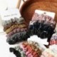 * 3 6db / tétel - Set Colorful Scrunchies hajszalagok Scrunchy Hair Tie Kötelek kiegészítők UK