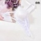 fehér - Japán tanga bugyi nyúlfarkú G-string bundás bikini alacsony emelkedésű G-string