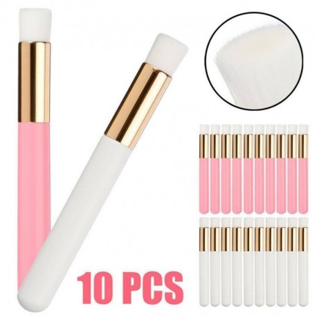 Nincs szín - 10 professzionális puha szempilla hosszabbító tisztító kefe hab sampon UK