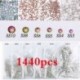 1440db Csillogó kristályos - strasszos dísz körömhöz - műkörömhöz - SS16 verzió