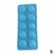 Kék - 10 adagos Húsvéti tojás alakú szilikon sütőforma - G4V5