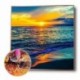Nincs szín - Domybest Sonnenuntergang am Meer 5D DIY gyémántfestés Komplettset Landsc