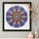 Mandala-KY010 - 5D barkács különleges alakú gyémántfestés mandala keresztszemes mozaik készletek