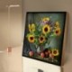 Blumen - LD361 - Teljes körű fúró gyémántfestés DIY elegáns virág fal kép poszter