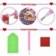 Nincs szín - Domybest 5D DIY gyémántfestés Komplett Handwerk Basteln Diamant 5D DIY K