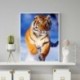 Nincs szín - Tiger Full Drill Diamond Painting DIY mozaik gyöngykészlet kép (FA5-4484)