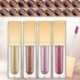 * 11 - 16 szín Pompás metál szemhéjpúder Glitter Glow folyékony tartós szemhéjfesték