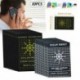 Arany - 10x sugárzás elleni védelem matrica EMF EMR energiatakarékos telefon laptop USA